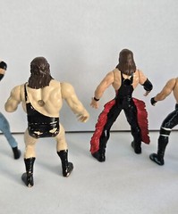 Vintage 1998 Toy Biz WCW Die Cast Metal/Plastic Wrestling Figures Lot Of 7 WWE