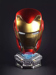 Iron Man Helmet MK50 1/1 Wearable Cosplay Toys Mechahead Voice Control US Ship