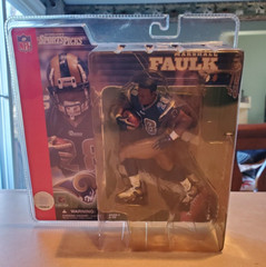 McFarlane NFL Series 2 Marshall Faulk Super Chase Variant – NO HELMET (RARE)