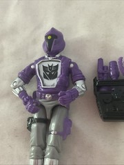 Black Major Bat Shockwave Custom Action Figure w/accessories Purple/ Gray