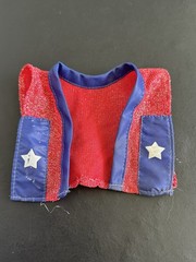 1985 Free Bird Cape Robe Wrestler Action Figure Accessory