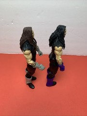 2 / 2011 WWE Mattel Undertaker Figures Black Purple Black Gray Black & Red Hair