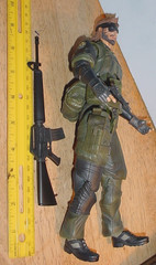 Play Arts Kai Metal Gear Solid Peace Walker Snake Jungle Fatigues Version LOOSE