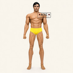 Custom Uncensored PHICEN 1/6 Heroic Warrior Muscular Male Seamless Figure Set