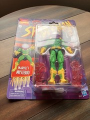 Marvel Legends SPIDER-MAN ANIMATED RETRO MYSTERIO 6″ Figure Walmart Spider-Verse