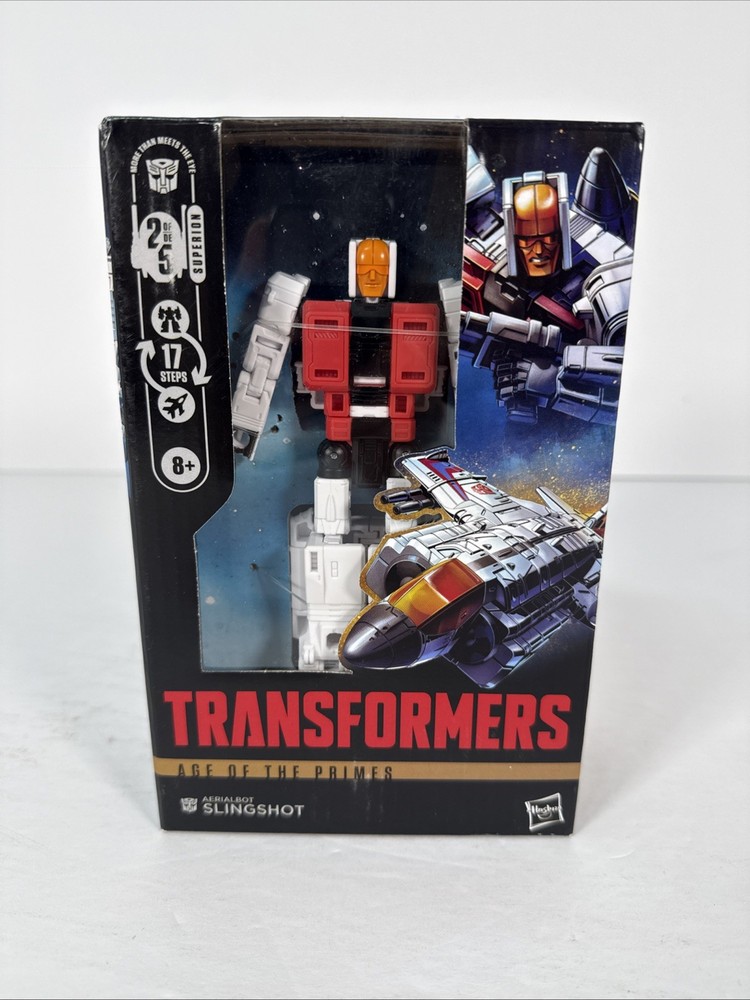 Transformers Age of The Primes Aerialbot SLINGSHOT Deluxe Class Hasbro Superion