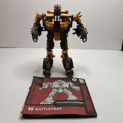 Transformers Studio Series 99 BATTLETRAP Movie ss-99 Figure incomplete w/ manual