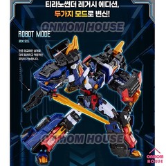 Miniforce Tyranno Thunder Legacy + Rex Kaiser Black Edition Robot Set