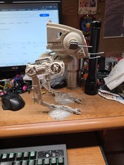 Star Wars 1982 AT-ST Scout Walker Kenner Imperial Vehicle Not Complete GUC