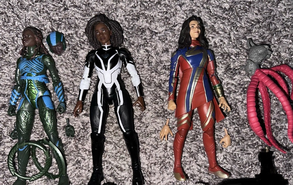 Marvel Legends MCU Marvels Photon Ms. Marvel Black Panther Nakia Loose Figures
