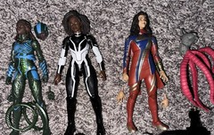 Marvel Legends MCU Marvels Photon Ms. Marvel Black Panther Nakia Loose Figures