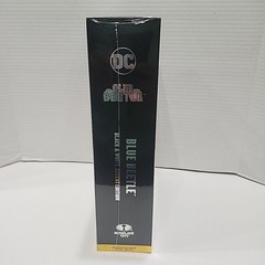 Exclusive Gold Label Blue Beetle Black And White Accent Edition Action Figure