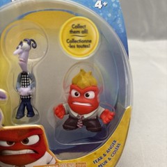 Pixar Disney Inside Out Mini Figures Fear & Anger – 2 Pack
