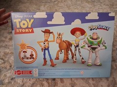 Disney Toy Story Andy’s Room 4 Figure Set Bullseye Woody Jessie Buzz Playscale