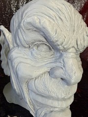GOBLIN 3D PRINT HEAD SCULPT 1:1 LIFE SIZE