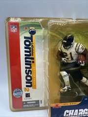 2004 McFarlane Ladainian Tomlinson Chargers White jersey