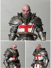 1/12 Painted Mythic Legions Fit Kratos Head Sculpt Painting Finish NO figure