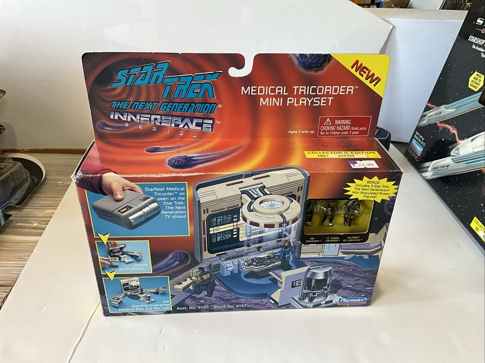 Star Trek The Next Generation Innerspace Medical Tricorder Mini Playset- SEALED