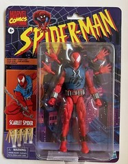 Marvel Legends Series Retro Scarlet Spider Spider-Man 6″ Action Figure New 2024