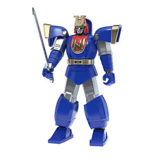 Mighty Morphin Power Rangers NINJOR Retro Morphin Blue Ninja Zord Hasbro New