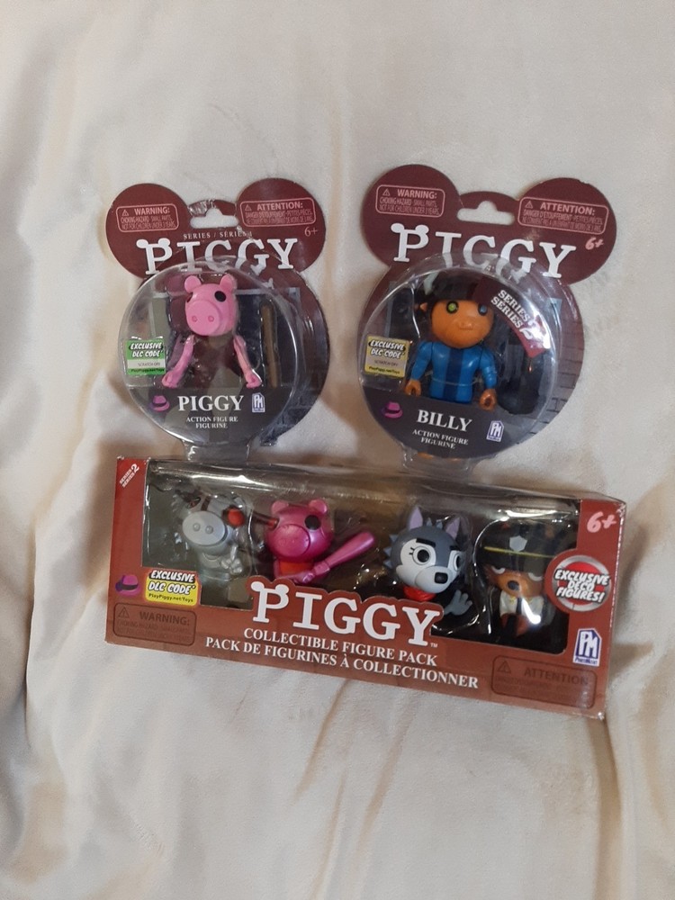 PIGGY 6 Action Figure 3 Packs Doggy Robby Billy Willow Series 1 &2 New In Pkgs.
