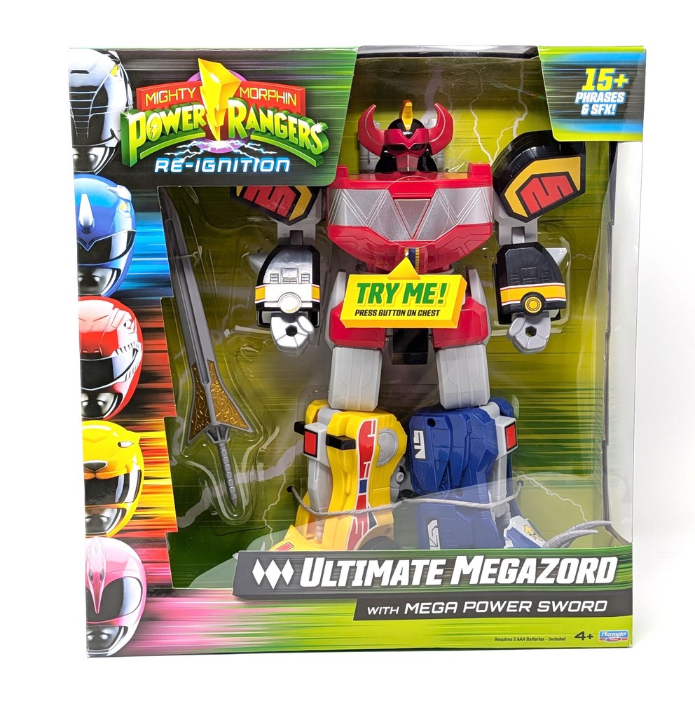 Mighty Morphin Power Rangers Re-Ignition Ultimate Megazord Playmates NEW SEALED