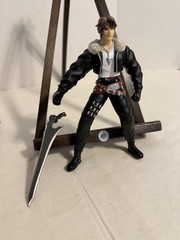 Final Fantasy Loose Figure Set Of 4 With Weapons C-7
