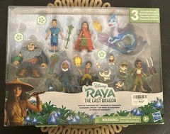Disney Raya and the Last Blue Dragon Land of Kumandra Playset 20+ Pieces NEW