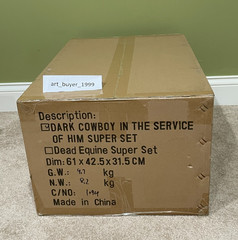 ThreeA Popbot Dark Cowboy in the Service of Him Super Set 1/6 SEALED SDCC 2026