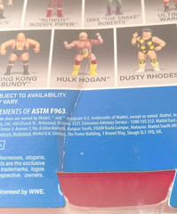 WWE Superstars LJN Series 2 ROWDY RODDY PIPER 1980’s 8″ Retro Figure BLACK CARD