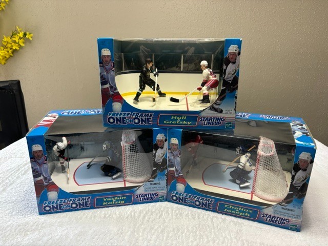 1999 Starting Lineup NHL COMPLETE SET of ONE on ONE PLAYER SETS