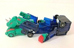 [TURNING MECARD] TUSKO Transformable Robot Car Toy Korea Figure +2card
