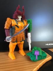 Complete Transformers G1 Pretender Bludgeon Resin Reproduction Accessory Lot