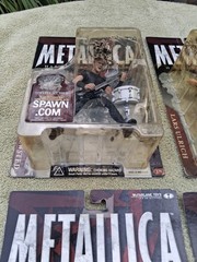 McFarlane Toys Metallica Harvesters of Sorrow All 4 Figures Complete Set