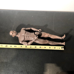Kaustic Plastik kp 04 3 Gen k body black 1/6 1:6 12″ Scale KP04C