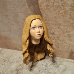 NECA Horror 7” Megan Alternate Head Part Fodder for Customs From Ultimate M3GAN