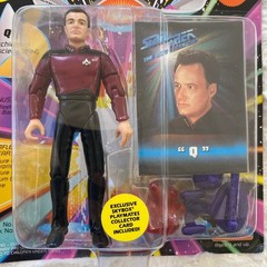 Playmates Star Trek Action Figure Lot Commander Sela Borg Vorgon K’Ehleyr & Q