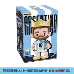 Set Argentina National Team Messi Vinyl Doll Figure Blind Box New/Sealed 13.5cm