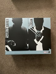 Marvel Legends *BOX ONLY* Logan/Professor Xavier X-Men SDCC PulseCon Exclusive