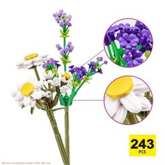LOT OF 5!!!! MAX Build More Flowers Capsule – Long Flowers RANDOMLY CHOSEN
