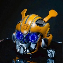 Original Killerbody 1:1 Bumblebee Helmet-English Voice Control, Cosplay Mask