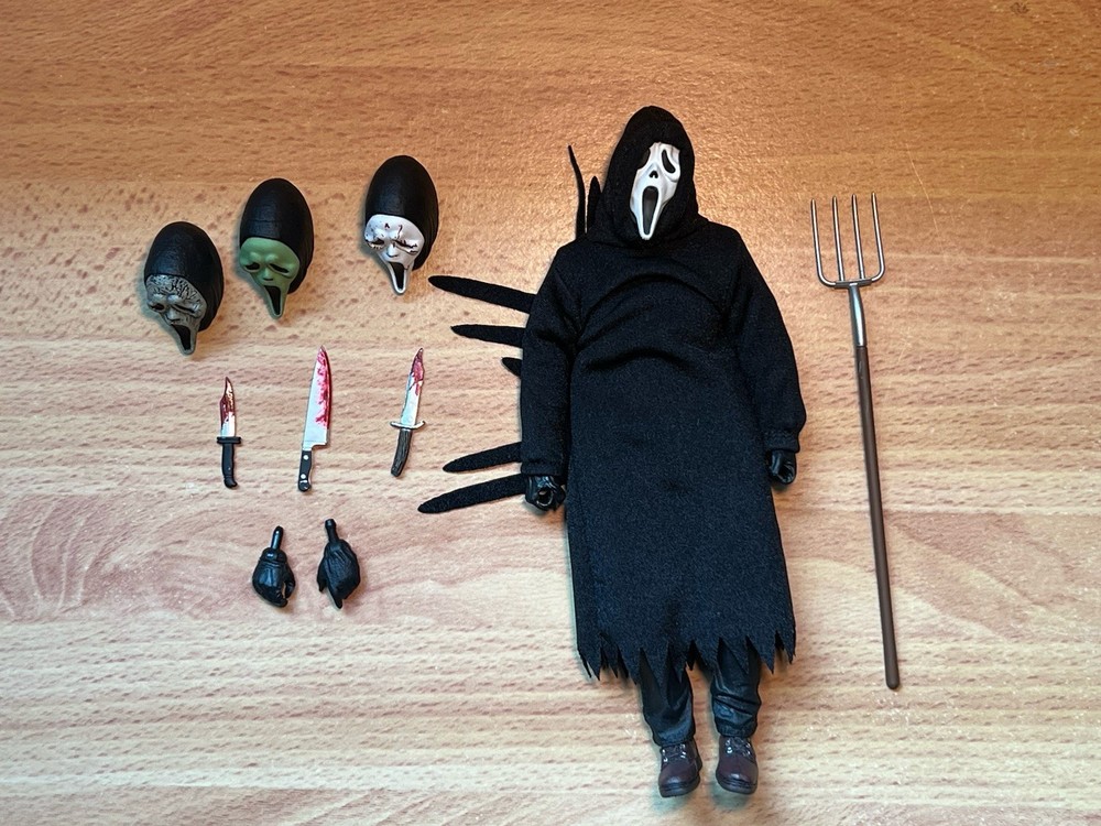 NECA Ghostface Loose Incomplete