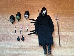NECA Ghostface Loose Incomplete