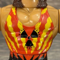 Hasbro WWF Adam Bomb Series 11 Wrestling Action Figure 1994 WWE Green Card Loose