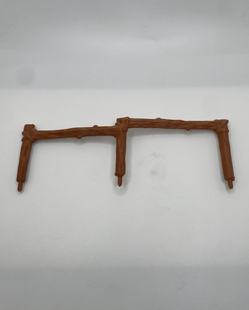 Vintage EWOK Village 3 Post Railing Fence REPRO Replacement Part 1983 Kenner