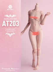 Worldbox AT203 1/6 Female Joint Body Normal Flexible Pale 12” Action Figure