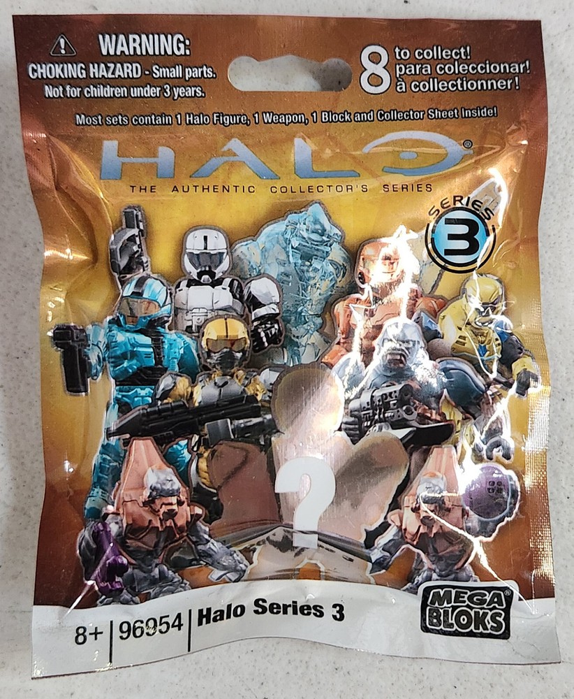 2011 MEGA BLOKS HALO SERIES 3 – 96954 MYSTERY PACK (BLIND BAG) (BRAND NEW)