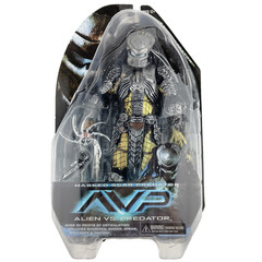 NECA AVP Masked Scar Predator 8″ 1:12 Toy Action Figure Deluxe – BNIB BOX DAMAGE