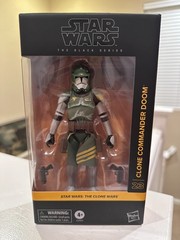 Star Wars The Black Series Clone Commander Doom #23 In Hand Clone Wars Target