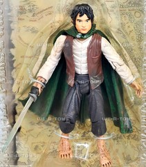 Lord of the Rings The Two Towers Frodo with Light Up Sting Sword Figure 81409